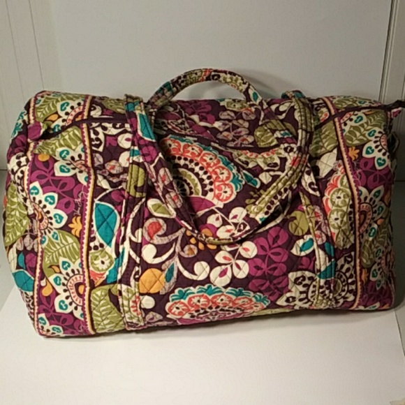 Vera Bradley Handbags - Vera Bradley Large Weekender Tote Bag Luggage